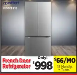 Surplus Furniture 18 Cu.Ft Stainless Steel French Door Refrigerator offer
