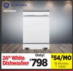 Surplus Furniture 24 GE Portable White Dishwasher offer