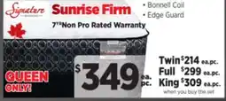 Surplus Furniture Sunrise Queen Mattress Set offer