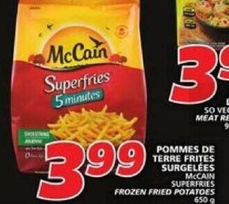 IGA Pommes de terre frites surgelées offer