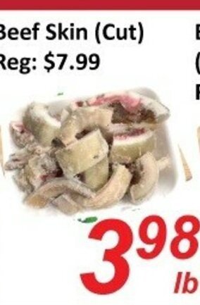 Fresh Win Foodmart Beef Skin (Cut) offer