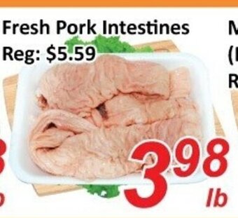 Fresh Win Foodmart Fresh Pork Intestines offer
