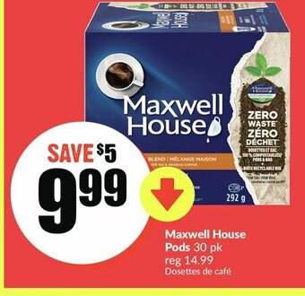 FreshCo Maxwell House Pods offer