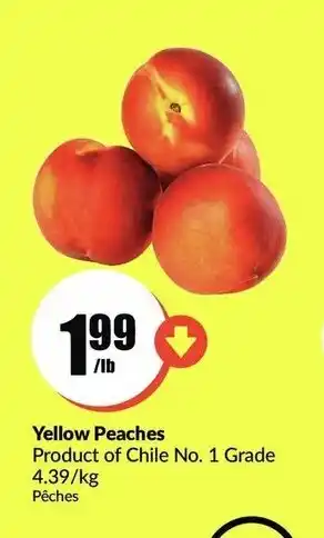 FreshCo Yellow Peaches offer