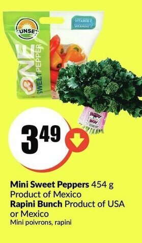 FreshCo Mini Sweet Peppers offer