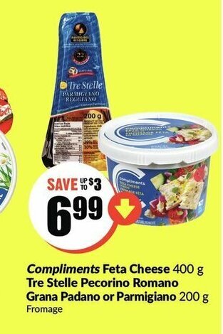 FreshCo Compliments Feta Cheese offer