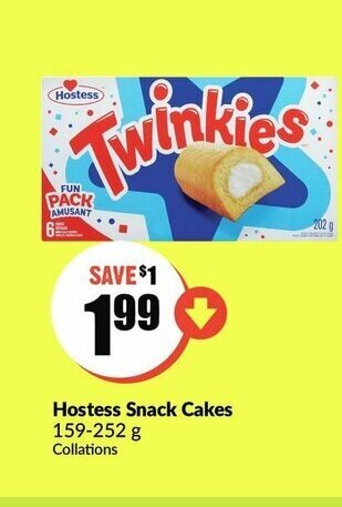 FreshCo Hostess Snack Cakes offer