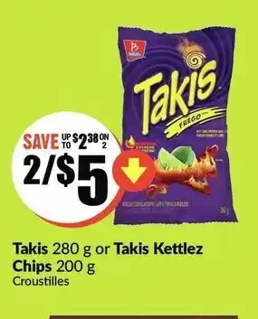 FreshCo Takis or Takis Kettlez Chips offer