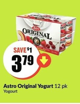 FreshCo Astro Original Yogurt offer