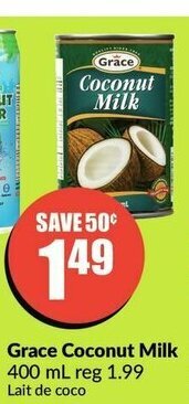 FreshCo Grace Coconut Milk offer