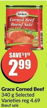 FreshCo Grace Corned Beef offer