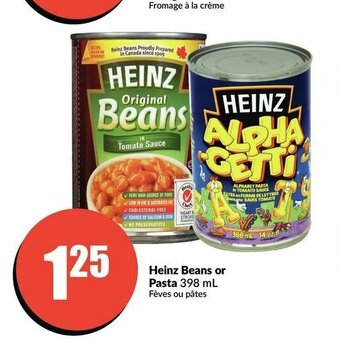 FreshCo Heinz Beans or Pasta offer