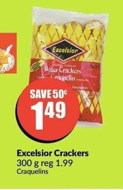 FreshCo Excelsior Crackers offer