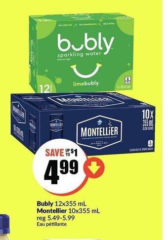 FreshCo Bubly Montellier offer