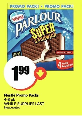 FreshCo Nestlé Promo Packs offer