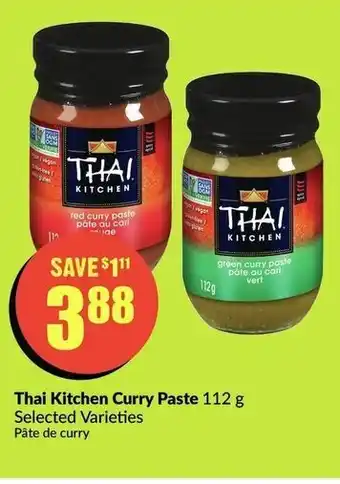 FreshCo Thai Kitchen Curry Paste offer