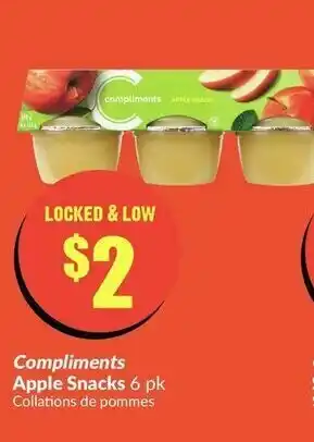 FreshCo Compliments Apple Snacks offer