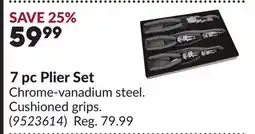 Princess Auto 7 pc Plier Set offer