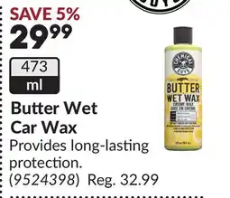 Princess Auto Butter Wet Car Wax offer