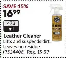 Princess Auto Leather Cleaner offer