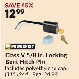 Princess Auto Class V 5/8 in. Locking Bent Hitch Pin offer