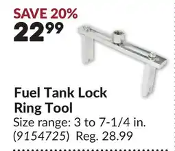Princess Auto Fuel Tank Lock Ring Tool offer