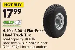 Princess Auto 4.10 x 3.00-4 Flat-Free Hand Truck Tire offer