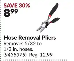 Princess Auto Hose Removal Pliers offer