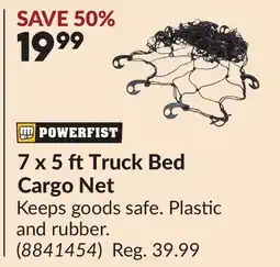 Princess Auto 7 x 5 ftTruck Bed Cargo Net offer