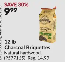 Princess Auto 12 lb Charcoal Briquettes offer
