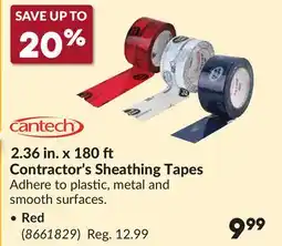 Princess Auto Contractor's Sheathing Tapes offer
