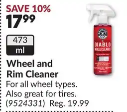 Princess Auto Wheel and Rim Cleaner offer