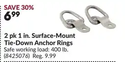 Princess Auto 2 pk 1 in. Surface-Mount Tie-Down Anchor Rings offer