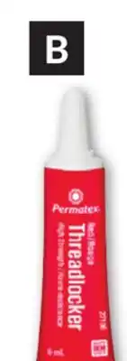 Princess Auto Threadlockers, Red 3/8 to 1 in. High Strength offer