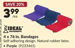 Princess Auto 4 x 76 in. Bandages offer