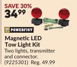 Princess Auto Magnetic LED Tow Light Kit offer