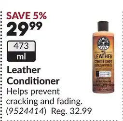 Princess Auto Leather Conditioner offer