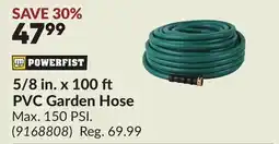 Princess Auto 5/8 in. x 100 ft PVC Garden Hose offer