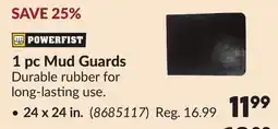 Princess Auto 1 pc Mud Guards 24 x 24 in offer