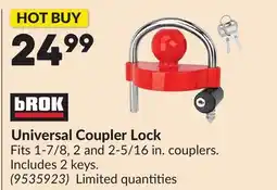 Princess Auto Universal Coupler Lock offer