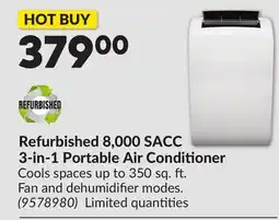 Princess Auto Refurbished 8,000 SACC 3-in-1 Portable Air Conditioner offer