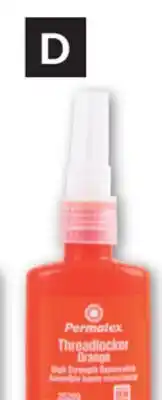Princess Auto Threadlockers, Orange Removable Hybrid Strength offer