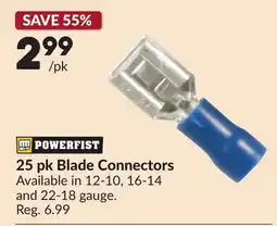 Princess Auto 25 pk Blade Connectors offer