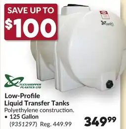 Princess Auto Low-Profile Liquid Transfer Tanks offer