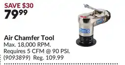 Princess Auto Air Chamfer Tool offer