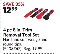 Princess Auto 4 pc 8 in. Trim Removal Tool Set offer