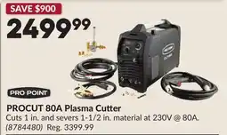 Princess Auto PROCUT 80A Plasma Cutter offer