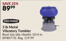 Princess Auto 5 lb Metal Vibratory Tumbler offer