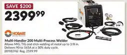 Princess Auto Multi-Handler 200 Multi-Process Welder offer