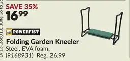 Princess Auto Folding Garden Kneeler offer